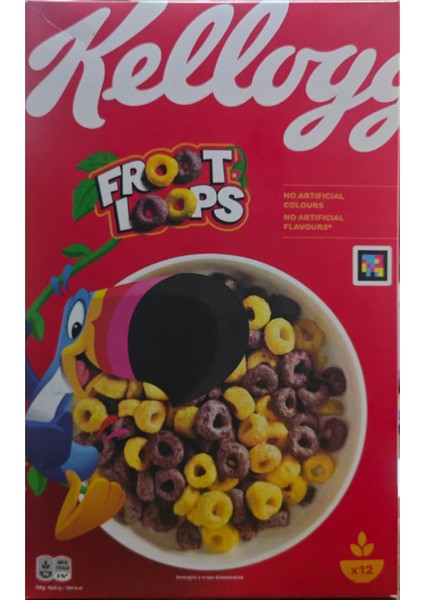 Unicorn Froot Loops Meyve Aromalı Karışık Tahıl Gevreği 375GR