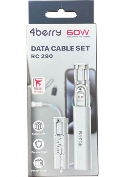 RC290B New 6 In 1kablo Set KİT60W - Beyaz fiyatları