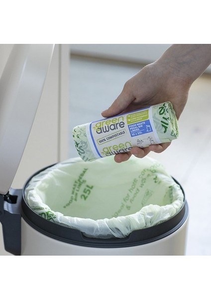 Greenaware Kompostlanabilir Poşet 25L (20 Adet) modelleri