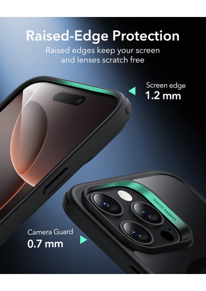 Iphone 16 Pro Max Halolock Magsafe Classic Hybrid Silikon Kılıf - Kamera Kontrol Buton fırsatları