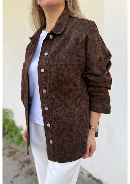 Parçaboya Oversize Gömlek Ceket modelleri