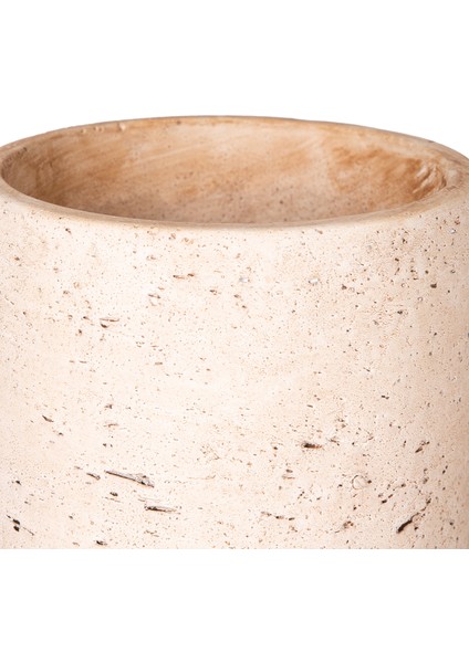 Beton Saksı Doğal Görünümlü Bej 12X11 Cm. fiyatları