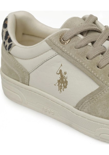 U.s.polo Assn Petra 5pr Bej Hakiki Deri Casual Anatomik Spor Ayakkabısı