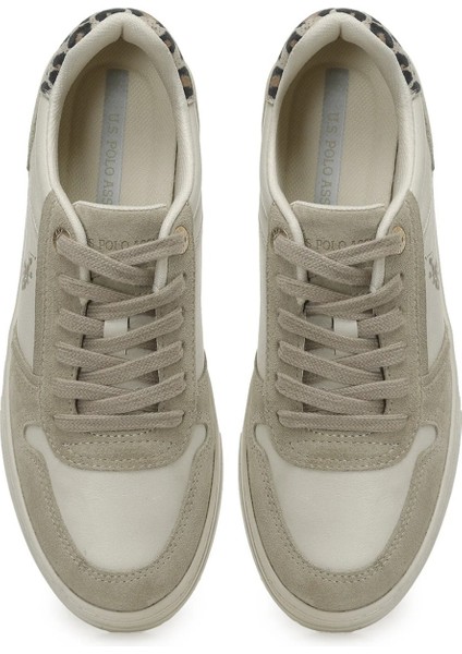 U.s.polo Assn Petra 5pr Bej Hakiki Deri Casual Anatomik Spor Ayakkabısı