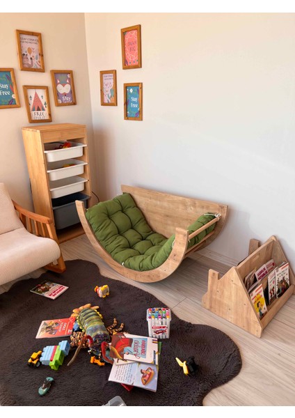 Pikler Halkası Mdf Mickey Sandalye Kaydırak Minder Takım modelleri