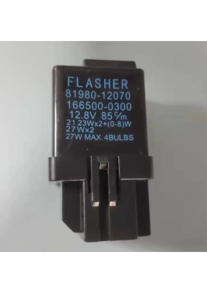 Flaşör Sinyal Corolla 93-98 / Hılux 98-05 LN145 / RAV494-01 Toyota Genel (Oem No: 81980-12070)