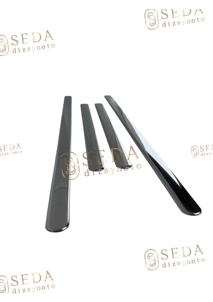 Opel Corsa C Hb 2000 > 2006 Yan Kapı Çıtası 4 Prç. P. Çelik modelleri