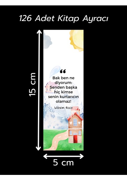 126'LI Kitap Ayracı Seti - Özel Paket8 fırsatları