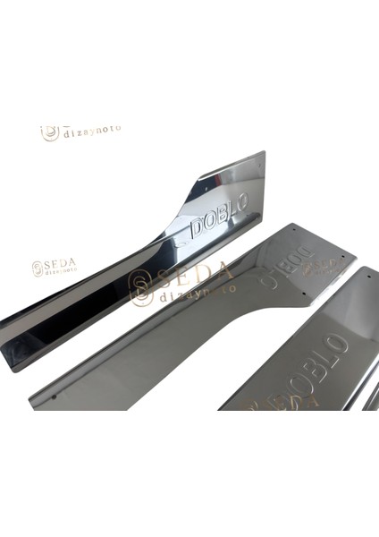 Fiat Doblo 2 Panel Van/lav 2010 > Iç Kapı Eşiği 4 Prç. P. Çelik indirimleri