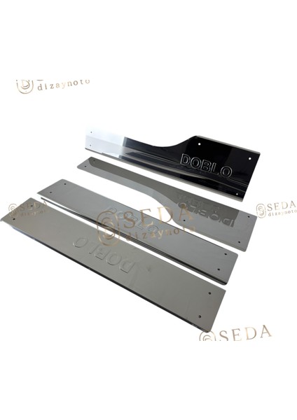 Fiat Doblo 2 Panel Van/lav 2010 > Iç Kapı Eşiği 4 Prç. P. Çelik