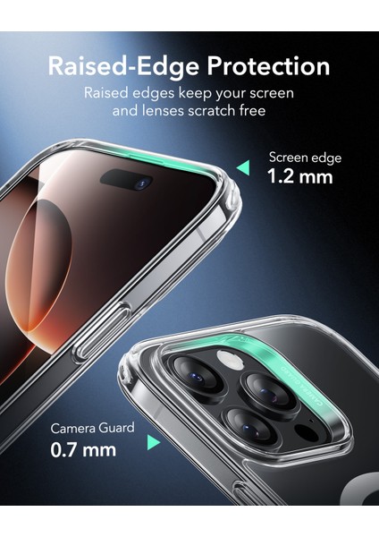 Iphone 16 Pro Max Halolock Magsafe Classic Hybrid Silikon Kılıf - Kamera Kontrol Buton