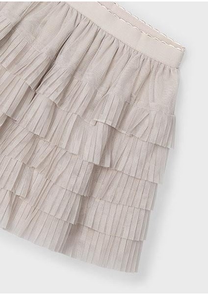 Kız Çocuk Pileli Tül Etek 04902 fiyatları