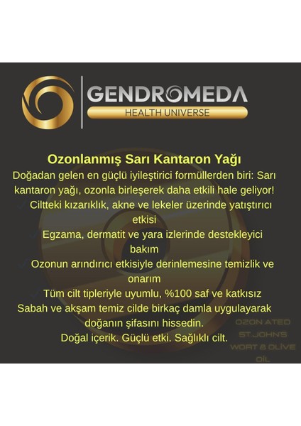 Vivagen Ozonlanmış Kantaron Yağı & Zeytinyağı fiyatları