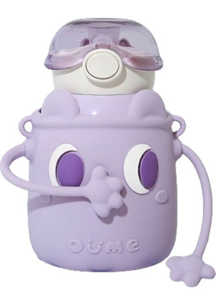 CINGO500ML Çocuk Karikatür Paslanmaz Çelik Su Bardağı (Yurt Dışından)