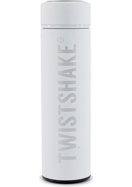 Termoslu Mama ve Içecek Şişesi 420 ml | Beyaz | Sıcak & Soğuk Koruma