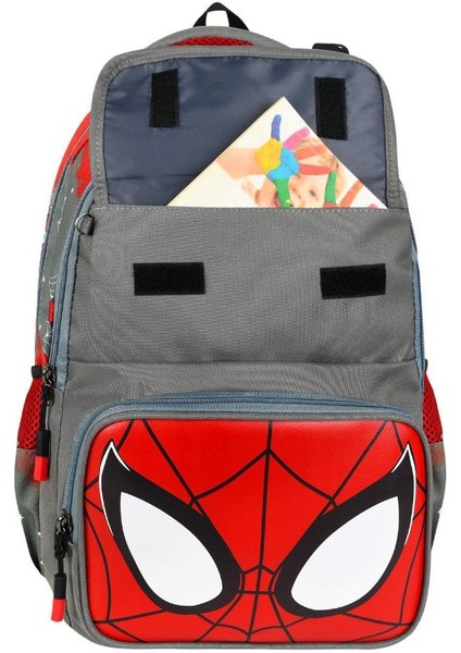 Speedy Ilkokul Çantası 3'lü Set 40*30 cm Beslenme Çantası Kalem Kutusu Ortopedik Örümcek Adam indirimleri