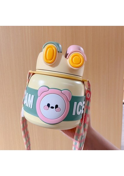 850ML Paslanmaz Çelik Karikatür Çocuk Su Isıtıcısı (Yurt Dışından)