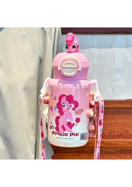 Pony Pauli Çocuk Isı Yalıtım Kabı 316 Paslanmaz Çelik Malzeme Çocuk Su Şişesi 500ML (Yurt Dışından)
