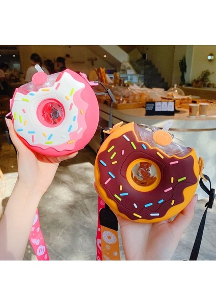 Donut Şekilli Çocuk Su Şişesi 380ML (Yurt Dışından) modelleri