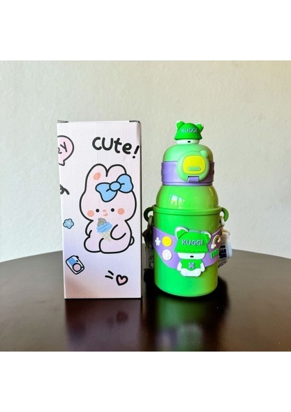 Yeni 316 Paslanmaz Çelik Yalıtımlı Çocuk Su Bardağı 500ML (Yurt Dışından)