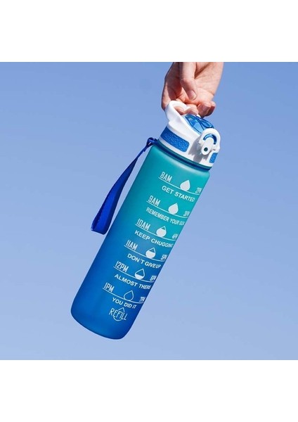 Sports Büyük Kapasiteli Su Şişesi 1000ML (Yurt Dışından)