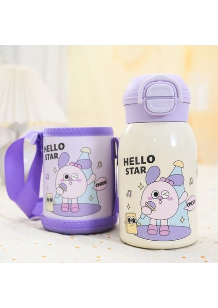 Çocuk 316 Paslanmaz Çelik Termal Su Bardağı Bardak Kollu (Yurt Dışından)