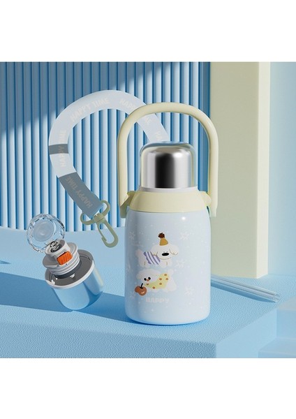 316 Paslanmaz Çelik Çocuk Termal Su Bardağı 800ML (Yurt Dışından)