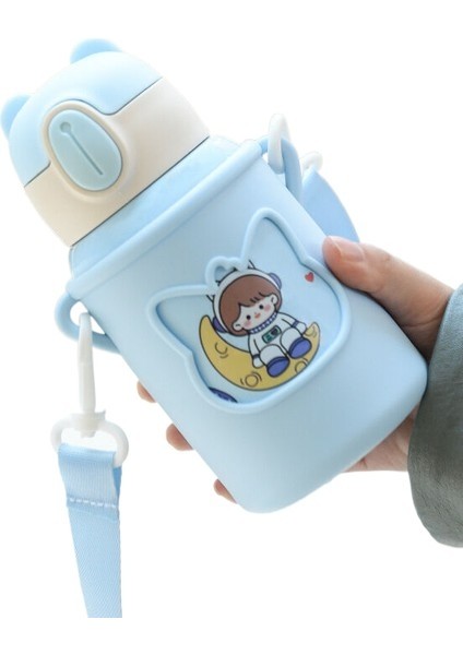 304 Paslanmaz Çelik Hasır Bardak Yalıtımlı Çocuk Su Isıtıcısı Çocuk (Yurt Dışından)