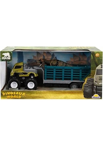 Dinosaur World Dinozor Taşıma Aracı - Kahverengi Dinozor fiyatları