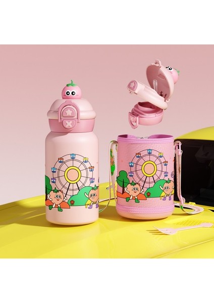 Çift Içecek Çocuk Yalıtım Kupası Çocuk Su Isıtıcısı 316 Paslanmaz Çelik Malzeme 500ML (Yurt Dışından) fırsatları