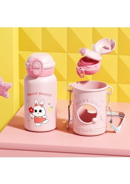 Karikatür Sevimli Çocuklar Su Isıtıcısı 316 Paslanmaz Çelik Malzeme (Yurt Dışından)