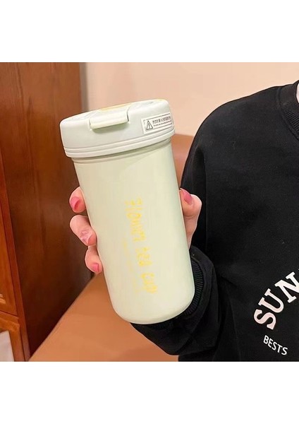 Huni ve Pipetli 304 Paslanmaz Çelik Su Bardağı (Yurt Dışından)