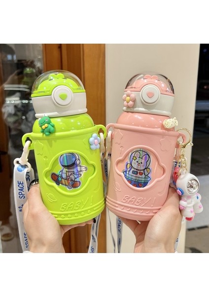 Sevimli Taşınabilir Çocuklar Saman Su Isıtıcısı 500ML (Yurt Dışından) fiyatları