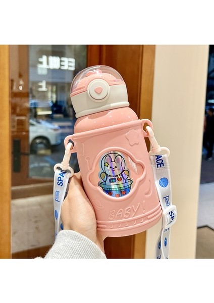 Sevimli Taşınabilir Çocuklar Saman Su Isıtıcısı 500ML (Yurt Dışından) fırsatları