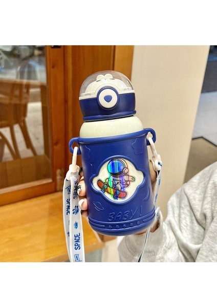 Sevimli Taşınabilir Çocuklar Saman Su Isıtıcısı 500ML (Yurt Dışından)