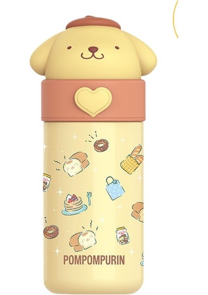 Sevimli 316 Paslanmaz Çelik Çocuk Termal Su Bardağı Kış Malzemeleri 350ML (Yurt Dışından)