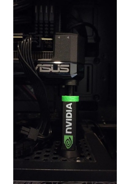 Ekran Kartı Destek Aparatı, Ekran Kartı Tutucu, Nvidia Siyah Gpu Support modelleri