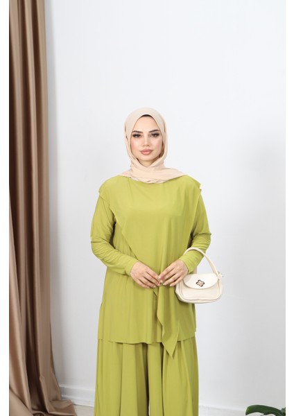 Çapraz Pantolonlu Sandy Takım modelleri