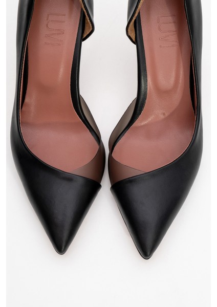 653 Siyah Cilt Topuklu Kadın Ayakkabı fiyatları