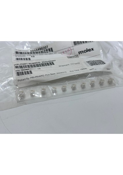 504449-0207 Pico-Clasp Smt Konnektör 10 Adet modelleri