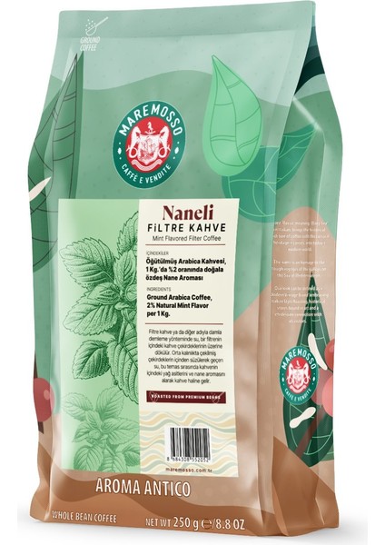 ê Nane Aromalı Filtre Kahve 250 Gr