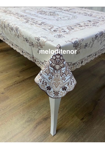 Dora Dokuma Kilim Işleme Goblen Görünümlü Pano Desen Elyaf Astarlı Pvc Muşamba Masa Örtüsü fiyatları