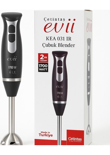 Evii Kea 031 Ir Siyah Çubuk Blender fiyatları
