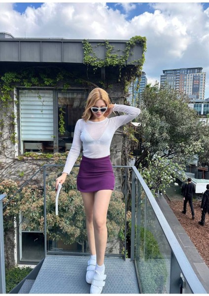 Zra Model Mini Şort Etek Önden Etek Arkadan Şort Görünüm fiyatları