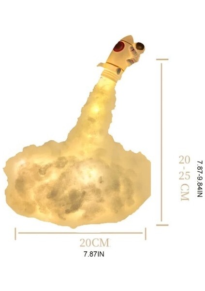 Uçan Astronot Tasarımlı Gece Lambası fırsatları