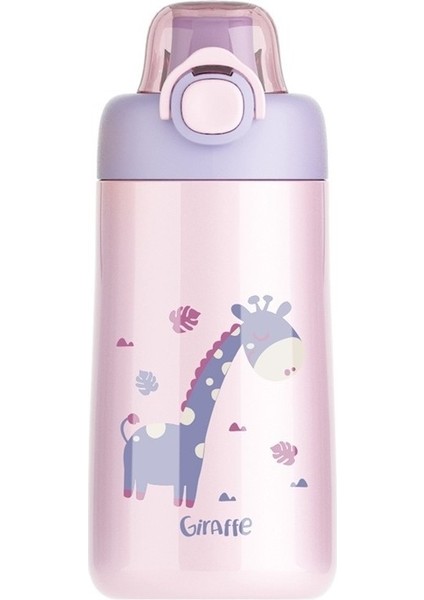 Çocuk Termos Bardağı, Sevimli Su Bardağı, Çiftin Sıçrayan Kapaklı Bardağı (Yurt Dışından)