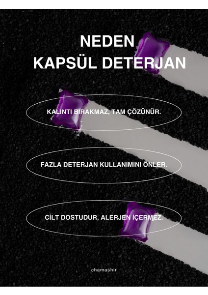 3'lü Tanışma Paketi - Kapsül Çamaşır Deterjanı Lavanta Kokulu - Kurutma Mendili - Yün Kurutma Topu
