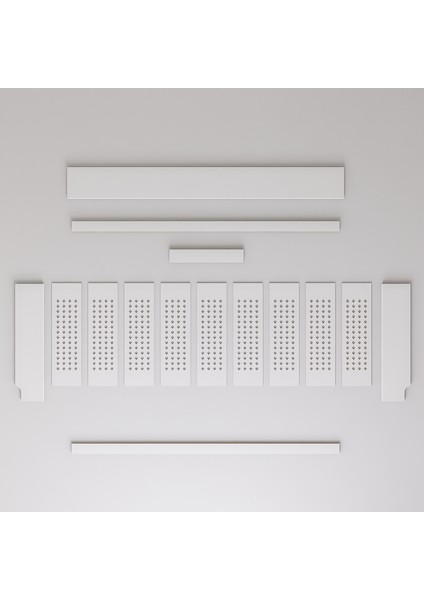 Kalorifer Petek Kaplama Dresuar ( 180 cm ) Petek Önü Dresuar BPKM003