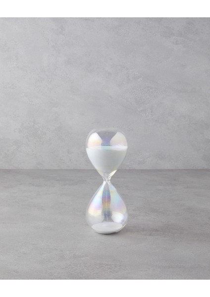 Shine Cam 30 Dk Kum Saati 8x8x20 Cm Beyaz
