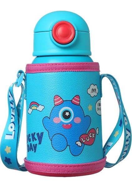 Anti-Sızıntı Çocuklar Karikatür Su Isıtıcısı 450ML (Yurt Dışından) fırsatları